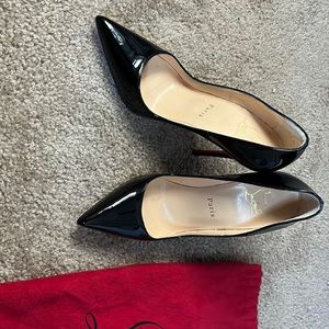 Christian louboutin  so Kate patent pumps size 35 1/2
